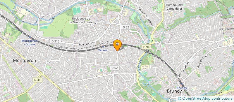 localisation de l'entreprise LHA  YERRES