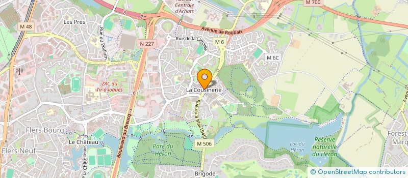 localisation de l'entreprise LHA GROUP à VILLENEUVE-D'ASCQ