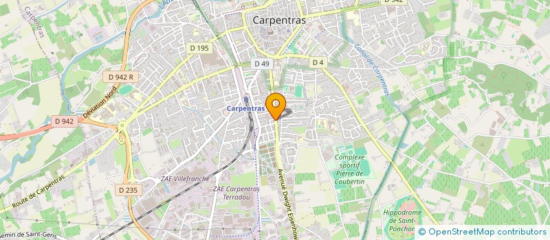 localisation de l'entreprise LHAF  CARPENTRAS