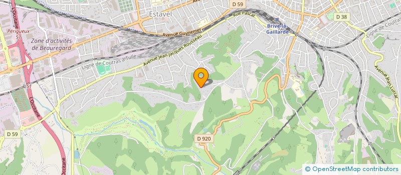 localisation de l'entreprise LHAMMADY  BRIVE-LA-GAILLARDE