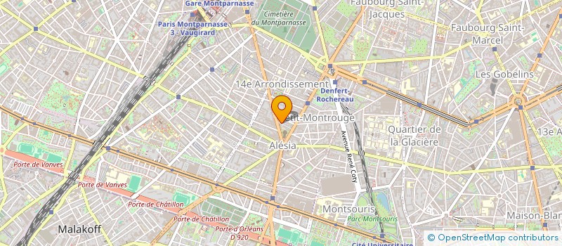 localisation de l'entreprise LHAV - WERINGTON  PARIS