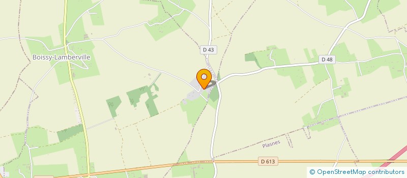 localisation de l'entreprise LHB ARCHITECTURE  BOISSY-LAMBERVILLE