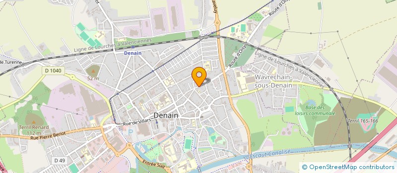 localisation de l'entreprise LHBAL à DENAIN