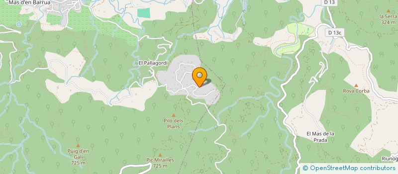 localisation de l'entreprise LHBC66  CERET