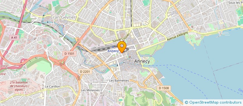 localisation de l'entreprise LHD à ANNECY