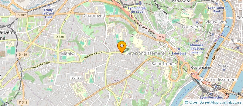 localisation de l'entreprise LHDA POINT DU JOUR  LYON