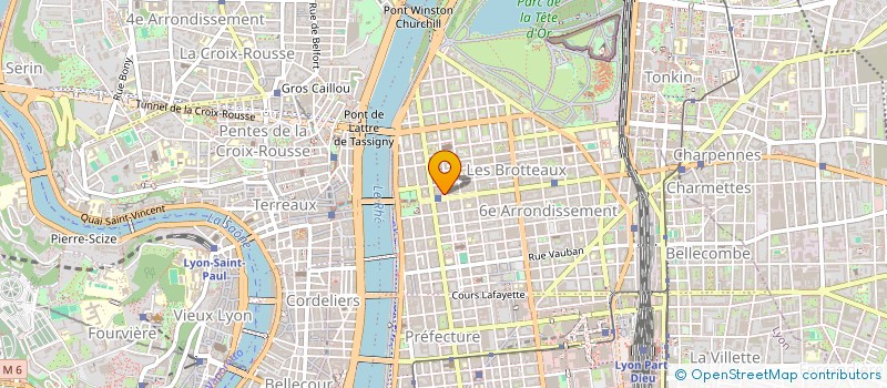 localisation de l'entreprise LHDC CONSEIL  LYON