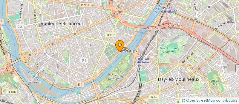 localisation de l'entreprise LHDEVELOPPEMENT à BOULOGNE-BILLANCOURT