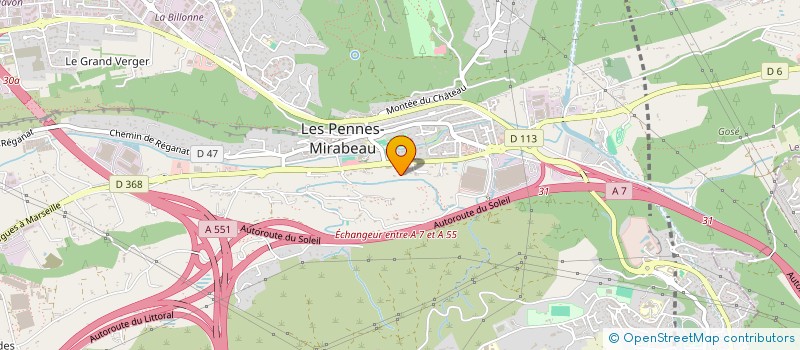 localisation de l'entreprise LHDS à LES PENNES-MIRABEAU
