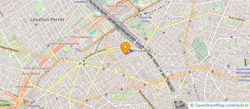 localisation de l'entreprise LHE INFORMATIQUE à PARIS