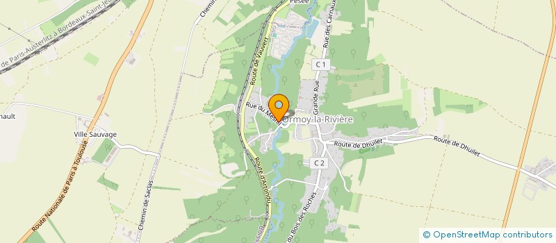 localisation de l'entreprise LHEGO  ORMOY-LA-RIVIERE