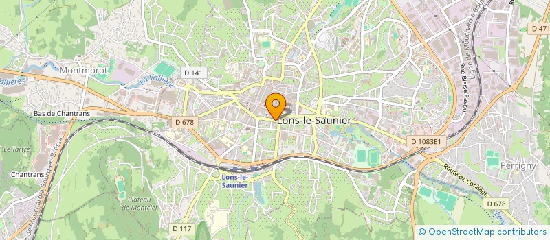 localisation de l'entreprise LHELIMA  LONS-LE-SAUNIER