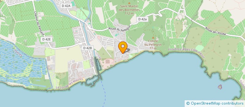 localisation de l'entreprise LHEMINGWAY  LA LONDE-LES-MAURES