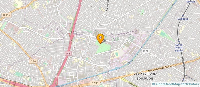 localisation de l'entreprise LHEN à BONDY