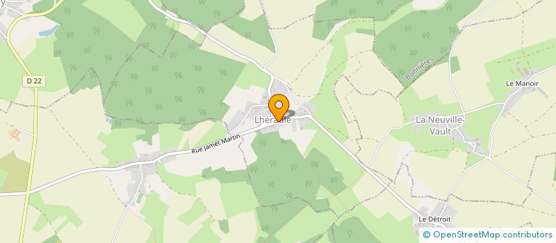 localisation de l'entreprise LHERAULE EMULATION  LHERAULE