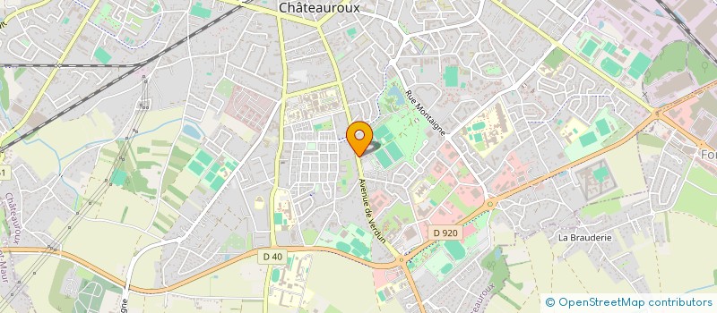 localisation de l'entreprise LHERAULT à CHATEAUROUX