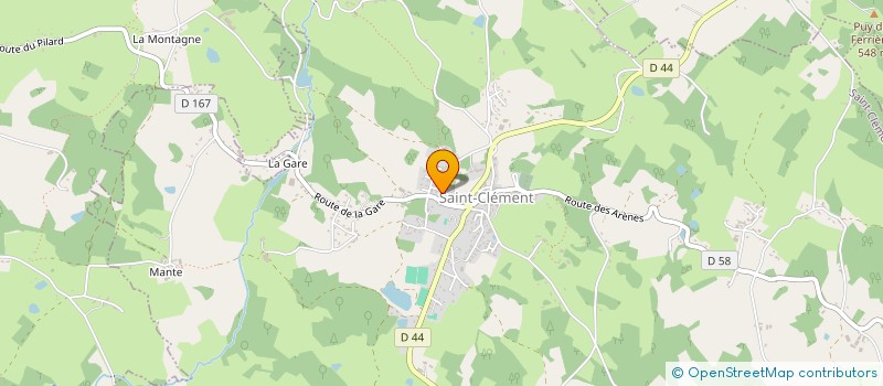localisation de l'entreprise LHERBERGEKI à SAINT-CLEMENT