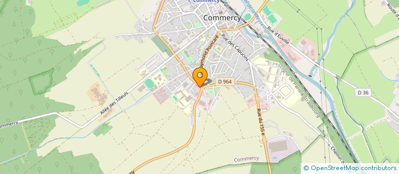 localisation de l'entreprise LHERITIER INVESTISSEMENTS à COMMERCY