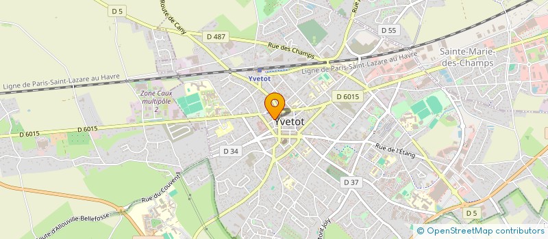 localisation de l'entreprise LHERONDEL AMENAGEMENTS à YVETOT