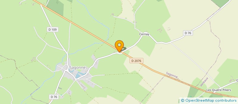 localisation de l'entreprise LHEUREUX (EX-JOUHANNEAU)  SAGONNE