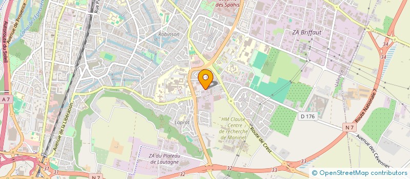 localisation de l'entreprise LHG VALENCE  VALENCE