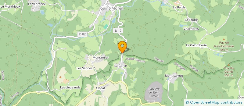 localisation de l'entreprise LHIBOUNICHEBA  SAINT-MOREIL