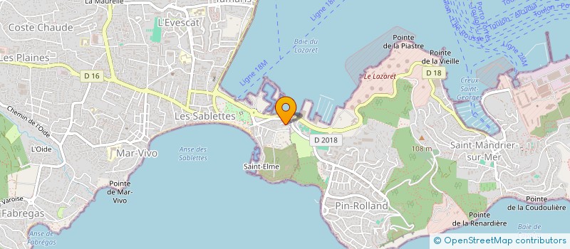 localisation de l'entreprise LHJ  LA SEYNE-SUR-MER