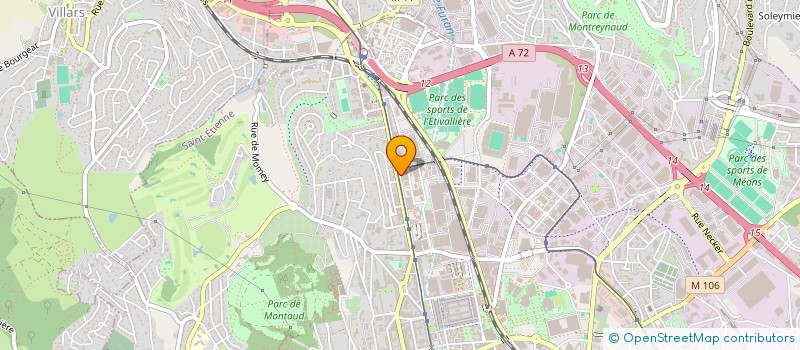 localisation de l'entreprise LHL ENERGIE 2024  SAINT-ETIENNE