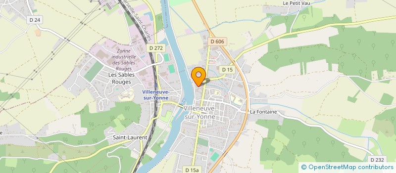 localisation de l'entreprise LHLC PRESSE à VILLENEUVE-SUR-YONNE