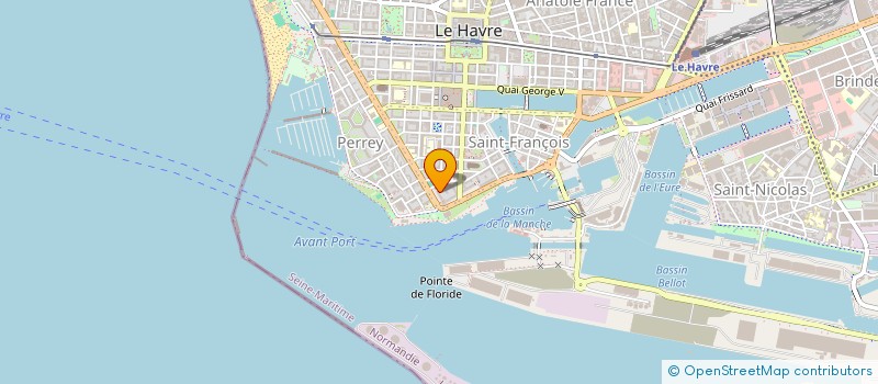 localisation de l'entreprise LHLOCAGEST à LE HAVRE