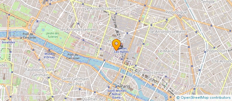 localisation de l'entreprise LHM à PARIS