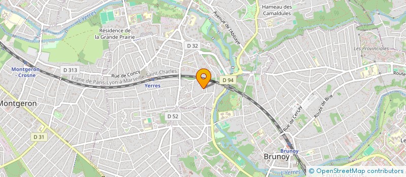 localisation de l'entreprise LHM770 à YERRES