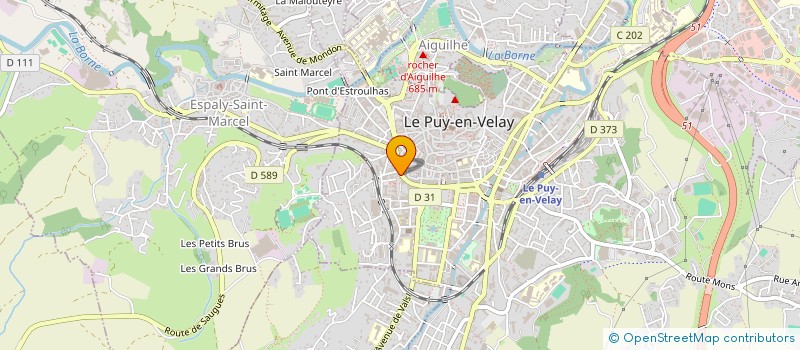 localisation de l'entreprise LHMN  LE PUY-EN-VELAY