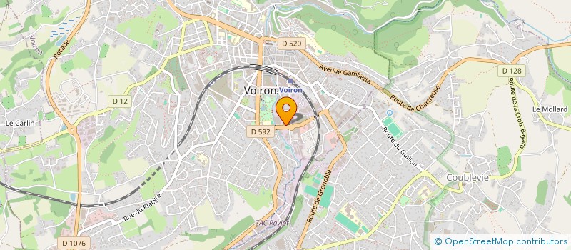localisation de l'entreprise LHNPP 94 à VOIRON