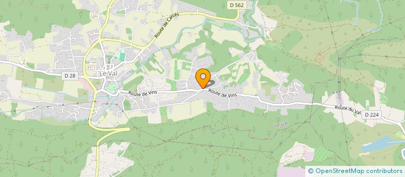 localisation de l'entreprise LHOIZEAUDOR  LE VAL