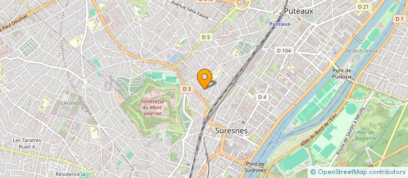 localisation de l'entreprise LHOLD à SURESNES