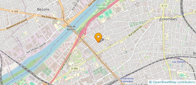 localisation de l'entreprise LHOMAN GROUP  COLOMBES