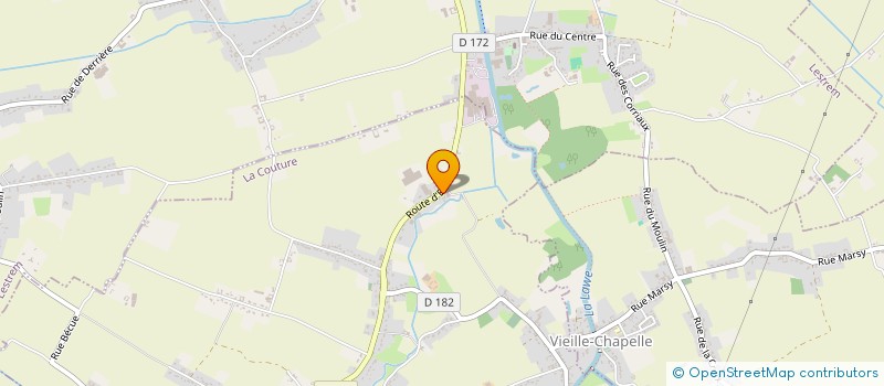 localisation de l'entreprise LHOMER  LA COUTURE