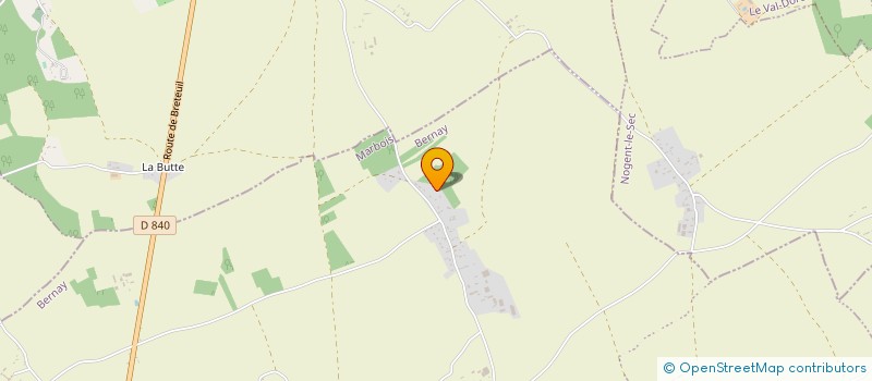 localisation de l'entreprise LHOMME  MARBOIS