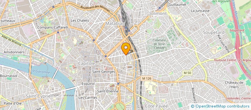 localisation de l'entreprise LHOOQ REVUE à TOULOUSE