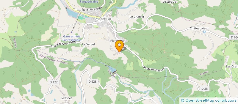 localisation de l'entreprise LHOPELIA  YZERON