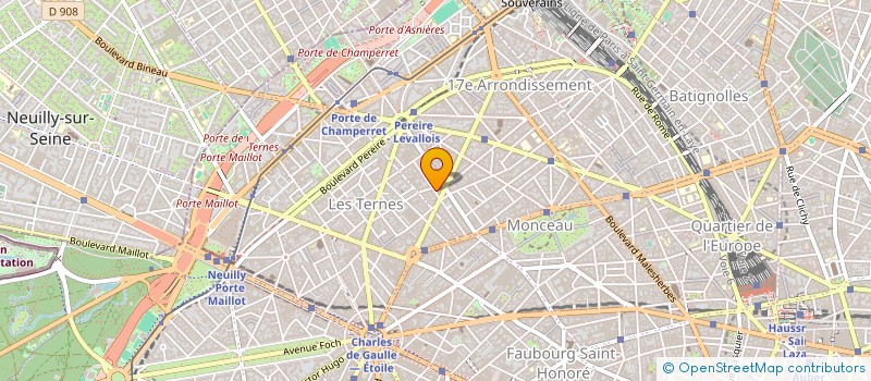localisation de l'entreprise LHOTEL AVOCATS à CLICHY