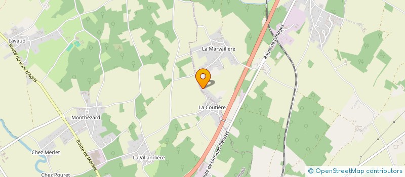 localisation de l'entreprise LHOUMEAU à RIVIERES