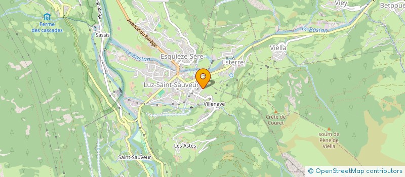 localisation de l'entreprise LHOUMEAU-MORANDIERE  LUZ-SAINT-SAUVEUR