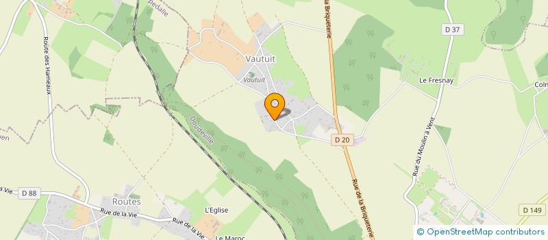 localisation de l'entreprise LHOXA à DOUDEVILLE