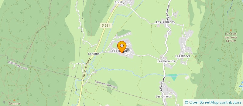 localisation de l'entreprise LHP VERCORS à VILLARD-DE-LANS