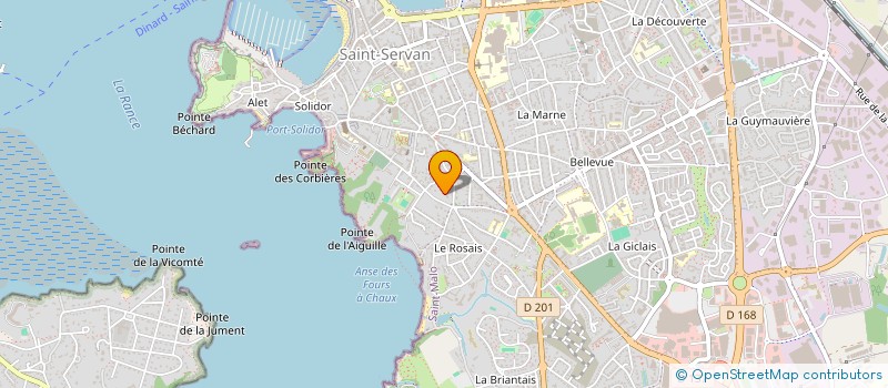 localisation de l'entreprise LHPP  SAINT-MALO