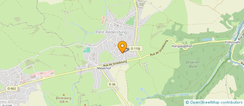 localisation de l'entreprise LHR  PETIT-REDERCHING