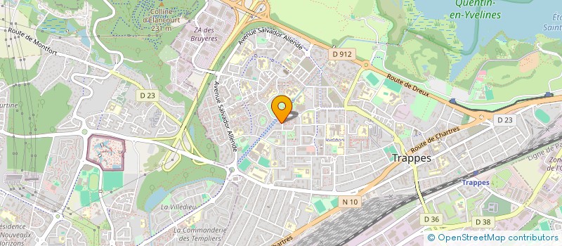 localisation de l'entreprise LHRC à TRAPPES