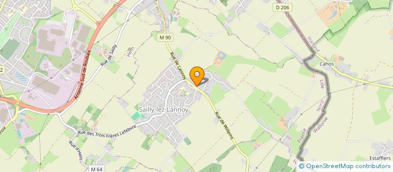 localisation de l'entreprise LHSSE  SAILLY-LEZ-LANNOY